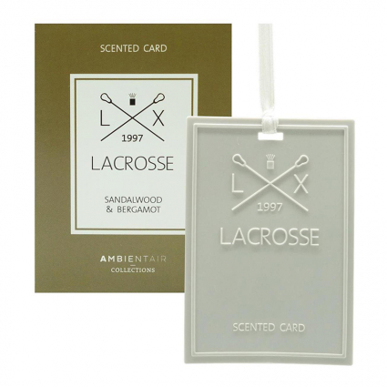 Карточка ароматическая Lacrosse Сандал и бергамот