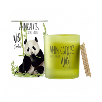 Свеча ароматическая Animikados Wild Bamboo, 40 ч