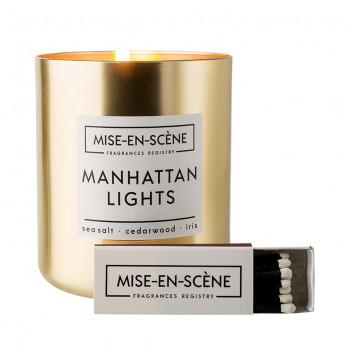 Свеча ароматическая Ambientair Mise En Scene Manhattan Lights, 50 ч