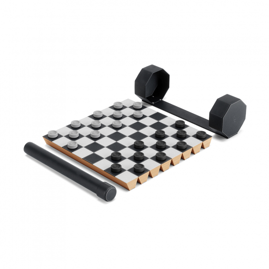 Шахматный набор переносной Rolz, черный