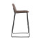Набор из 2 барных стульев Bergenson Bjorn Terence, экокожа, темно-коричневые