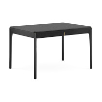 Стол обеденный Latitude Aska, 85х120 см, черный