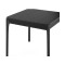 Стол обеденный Latitude Aska, 85х85 см, черный