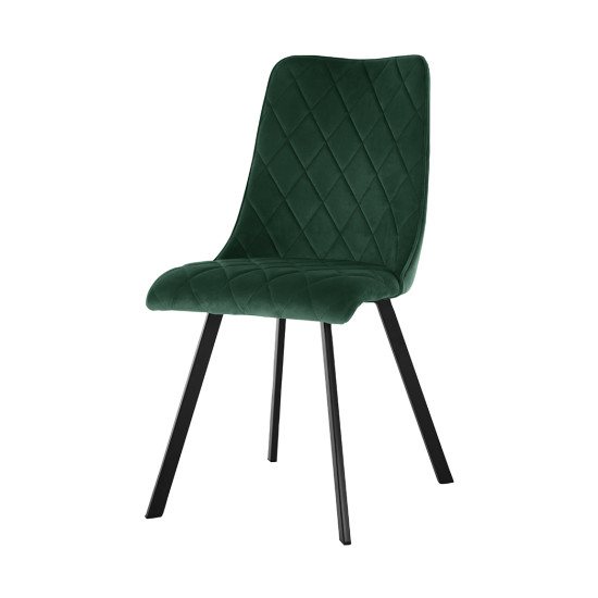 Кресло Bergenson Bjorn Sophie, велюр, темно-зеленое
