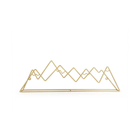 Вешалка настенная Balvi Mountain, золотая