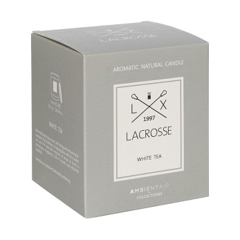 Свеча ароматическая Ambientair Lacrosse, Белый чай, 60 ч