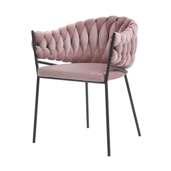 Кресло Bergenson Bjorn Lind, розовое