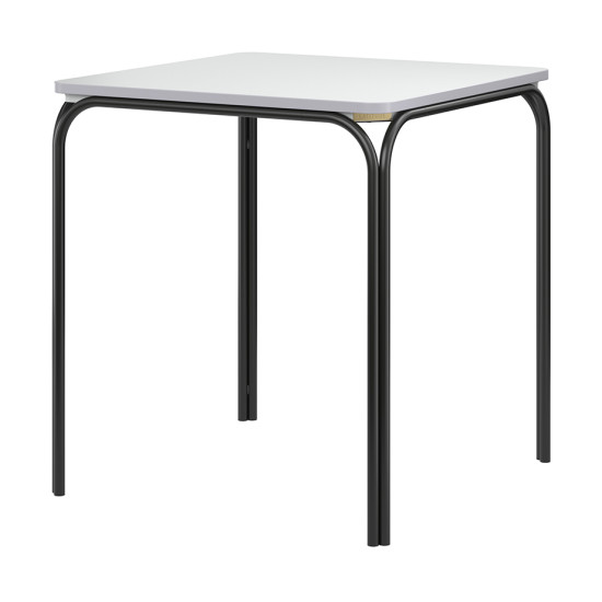 Стол обеденный Latitude Ror, 70х70 см, черный/серый