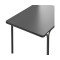 Стол обеденный Latitude Ror, 85х120 см, черный