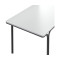 Стол обеденный Latitude Ror, 85х120 см, черный/серый