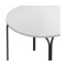 Стол обеденный Latitude Ror, D90 см, черный/серый