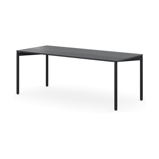 Стол обеденный Latitude Saga, 85х200 см, темно-серый
