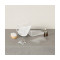 Набор из 2-х угловых полок для ванной Umbra Cubiko, белые
