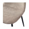 Набор из 4 стульев Bergenson Bjorn Breeze, фактурный шенилл, серо-коричневые