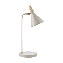 Лампа настольная Bergenson Bjorn Thor, 25х57 см, бежевая