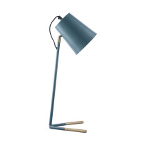 Лампа настольная Bergenson Bjorn Byokko, 20х55 см, темно-бирюзовая