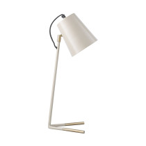 Лампа настольная Bergenson Bjorn Byokko, 20х55 см, бежевая