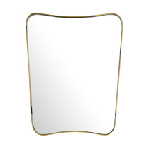 Зеркало настенное Bergenson Bjorn Raffin, 45х36 см, золотое