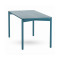 Стол обеденный Latitude Saga, 75х150 см, сине-зеленый