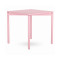 Стол обеденный Latitude Saga, 75х75 см, розовый