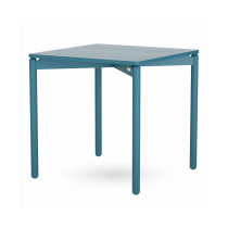 Стол обеденный Latitude Saga, 75х75 см, сине-зеленый
