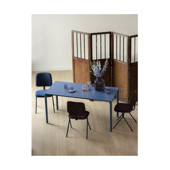 Стол обеденный Latitude Saga, 75х150 см, синий
