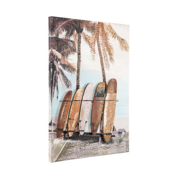Панно декоративное Bergenson Bjorn Surf Board 3D, 50х70 см