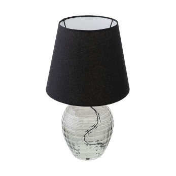Лампа настольная Bergenson Bjorn Mirage, 19 см, черный абажур