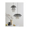 Светильник подвесной Bergenson Bjorn Vinger, 28х37 см, черный/серый/белый