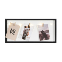 Рамка для фотографий с подсветкой Bergenson Bjorn Everyday, 23х49 см, черная