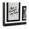 Рамка для фотографий Bergenson Bjorn Pleasant Moments, 34,5х34,5 см, белая/черная