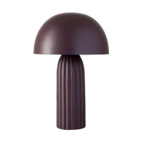 Лампа настольная Bergenson Bjorn Texture Sleek, 24х37 см, вишневая