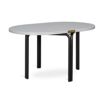 Столик кофейный Latitude Ror, 75х50 см, черный/серый