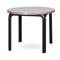 Столик кофейный Latitude Ror, 50 см, черный/серый/розовый