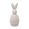 Декор из фарфора Tkano Essential Trendy Bunny, 9,2х9,2x22,6 см, бежевый